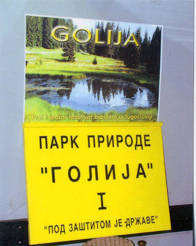 Biosphere reservation Golija